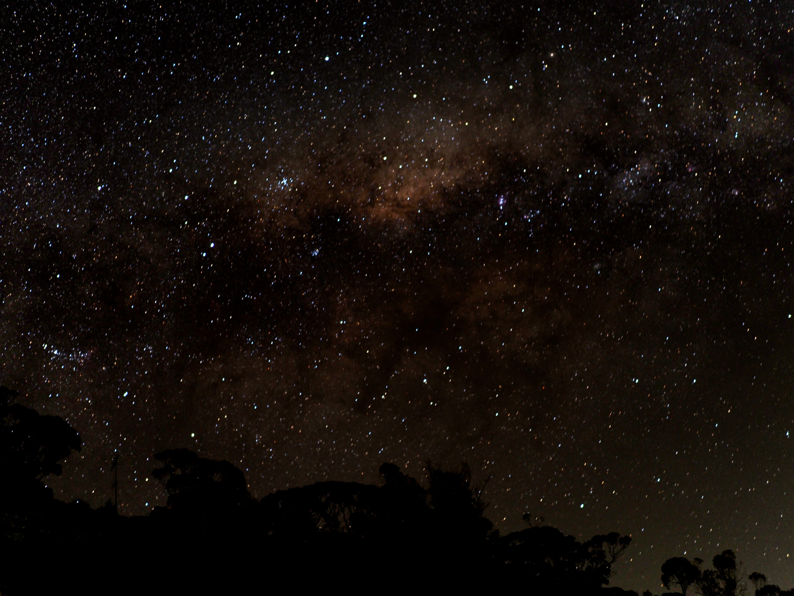 Scorpius and Sagittarius, with several clusters like Ptolemy's Cluster M7